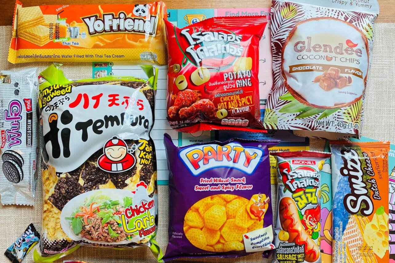 best exotic snacks thailand