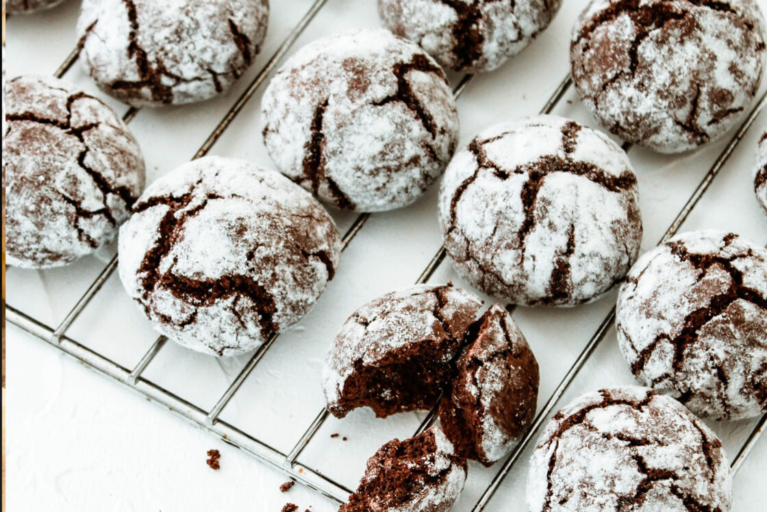 Chocolate Crinkle Cookies Recipe